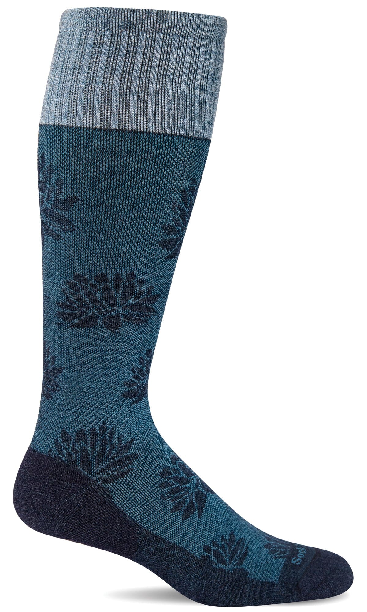 Women's Lotus Lift | Firm Graduated Compression Socks Lifestyle Compression Sockwell S/M Navy
