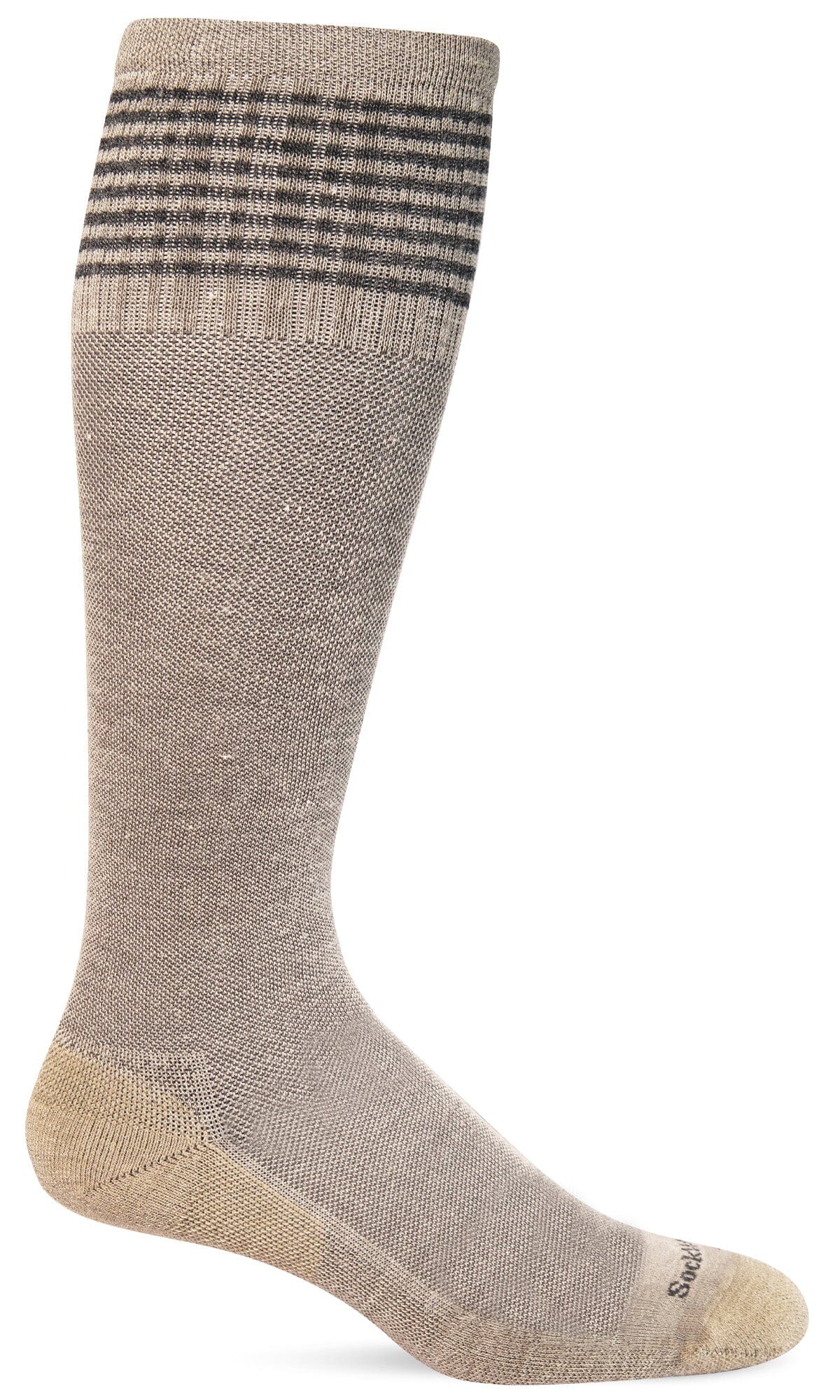 Women's Elevation | Firm Graduated Compression Socks Lifestyle Compression Sockwell S/M Putty