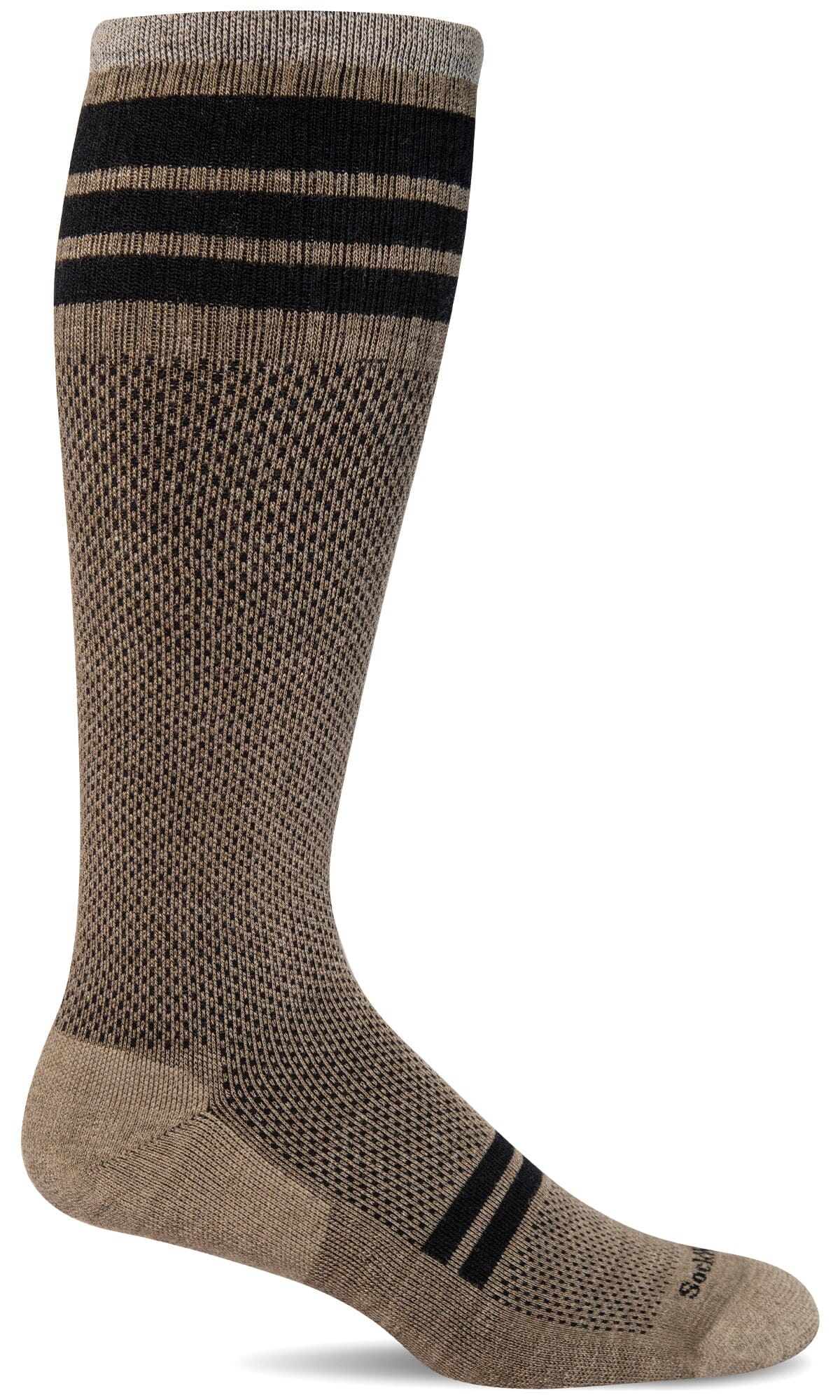 Men's Speedway | Firm Graduated Compression Socks Lifestyle Compression Sockwell M/L Khaki