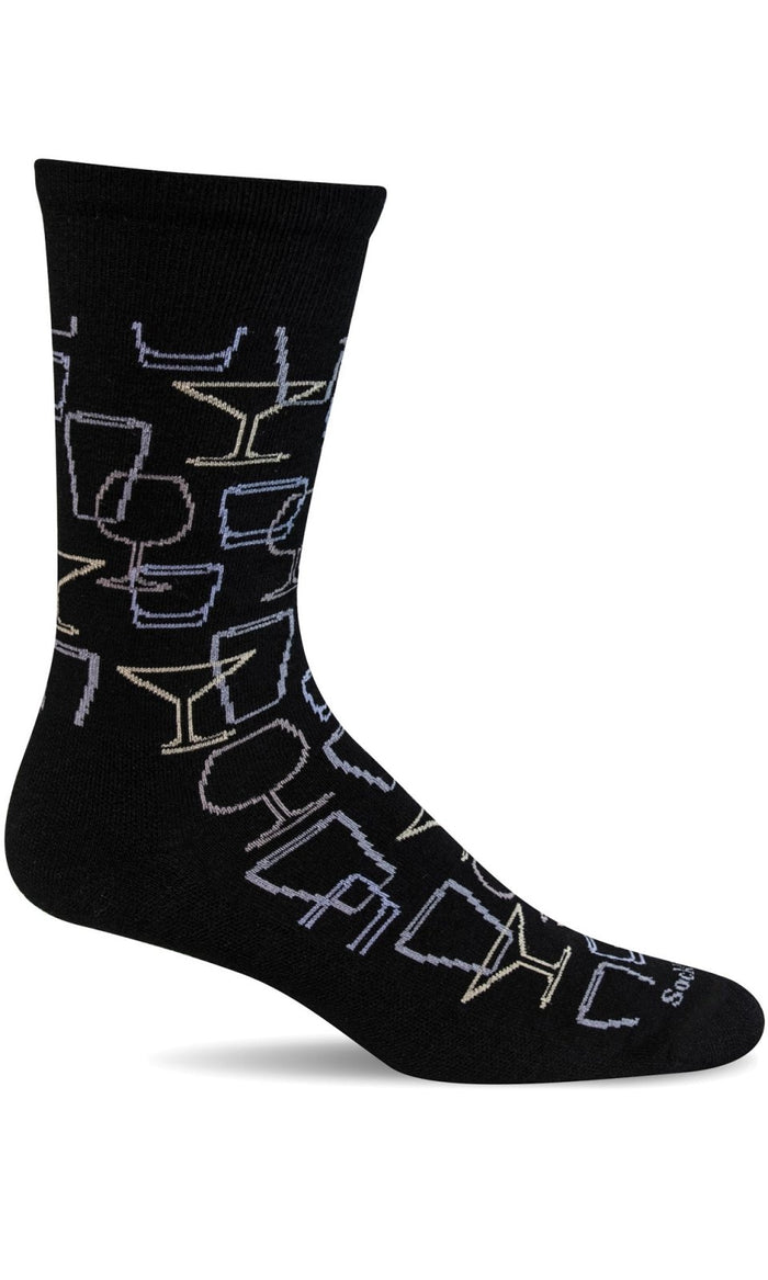 Men's Happy Hour | Essential Comfort Socks - Merino Wool Essential Comfort - Sockwell