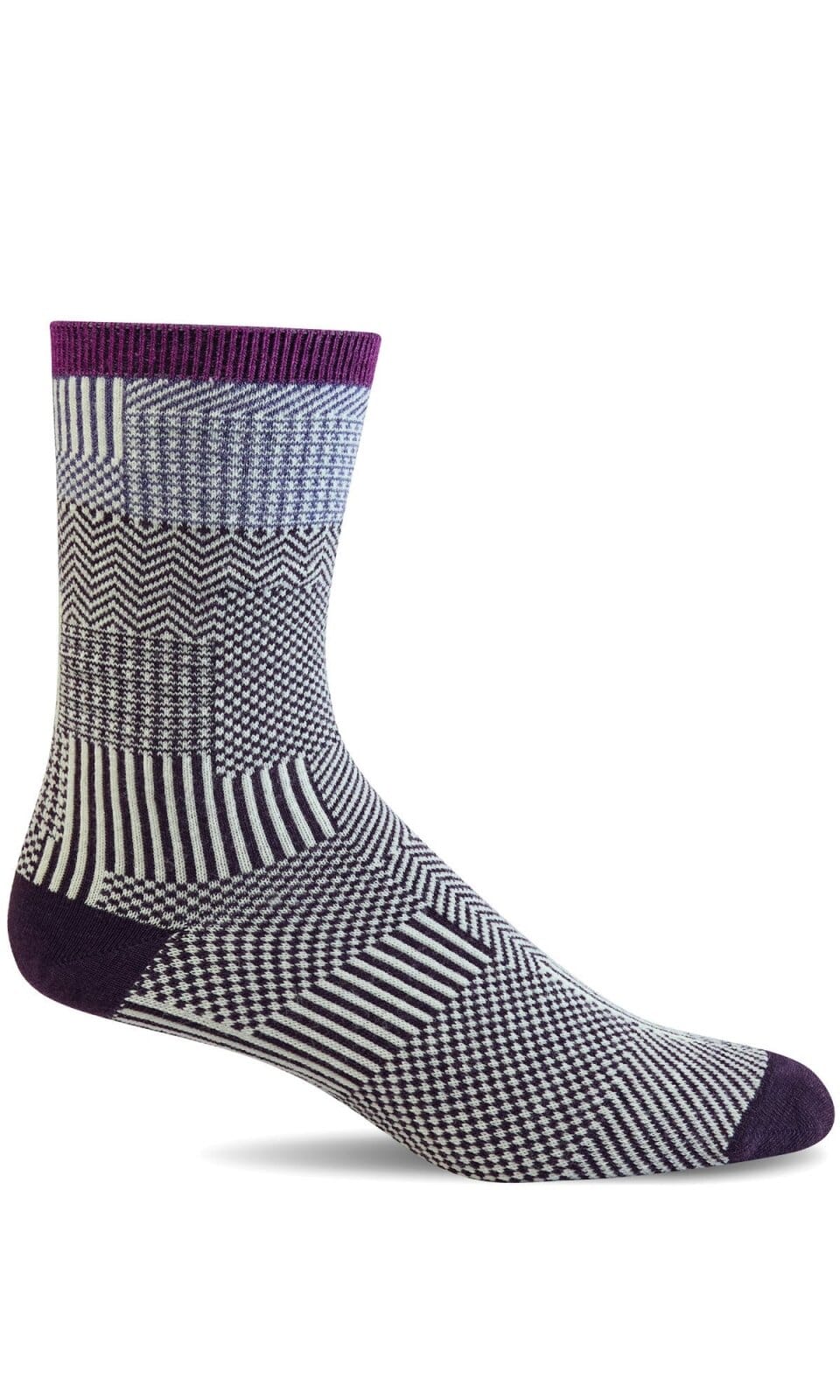 Women's Patchy | Essential Comfort Socks Essential Comfort Sockwell S/M Blackberry