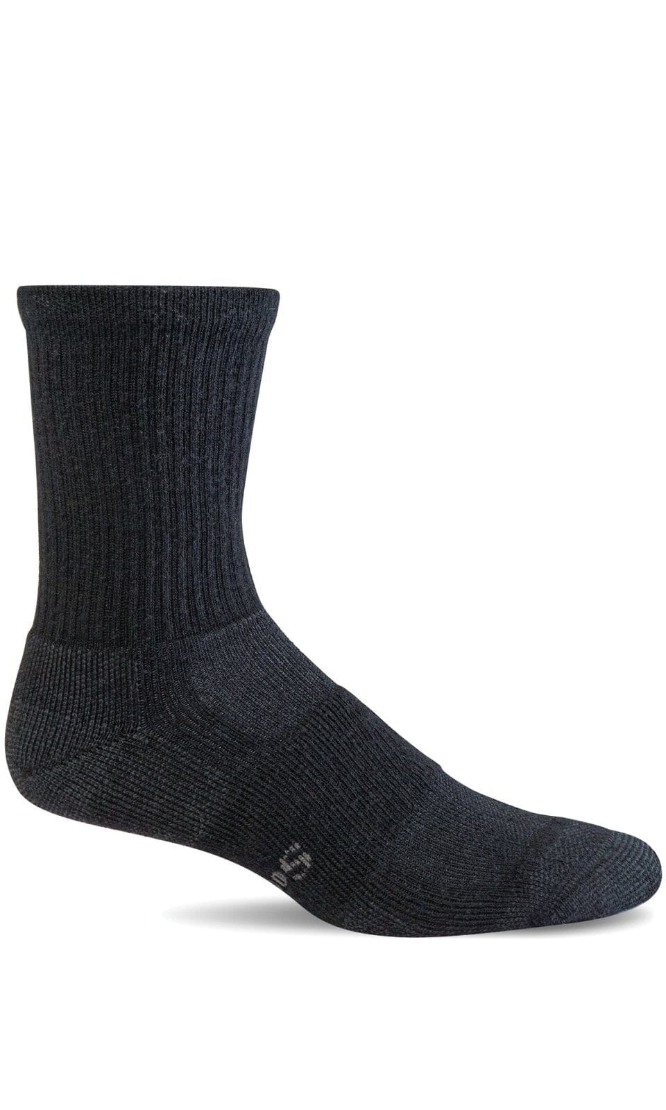 Women's Walk About Crew | Moderate Graduated Compression Socks Sport Compression Sockwell S/M Black