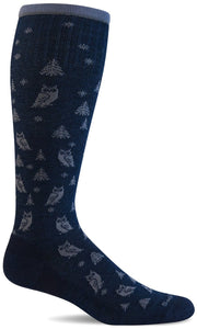 Women's Wise | Moderate Graduated Compression Socks Lifestyle Compression Sockwell S/M Navy