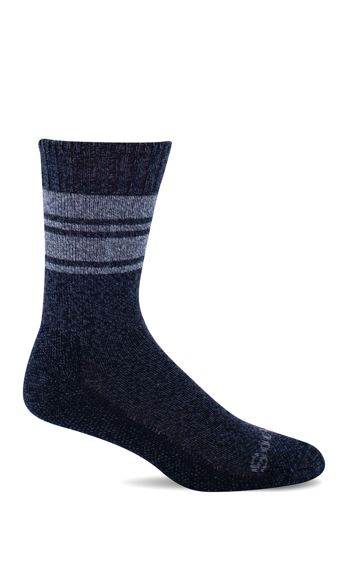 Men's At Ease | Relaxed Fit Socks Relaxed Fit/Diabetic Friendly Sockwell M/L Denim