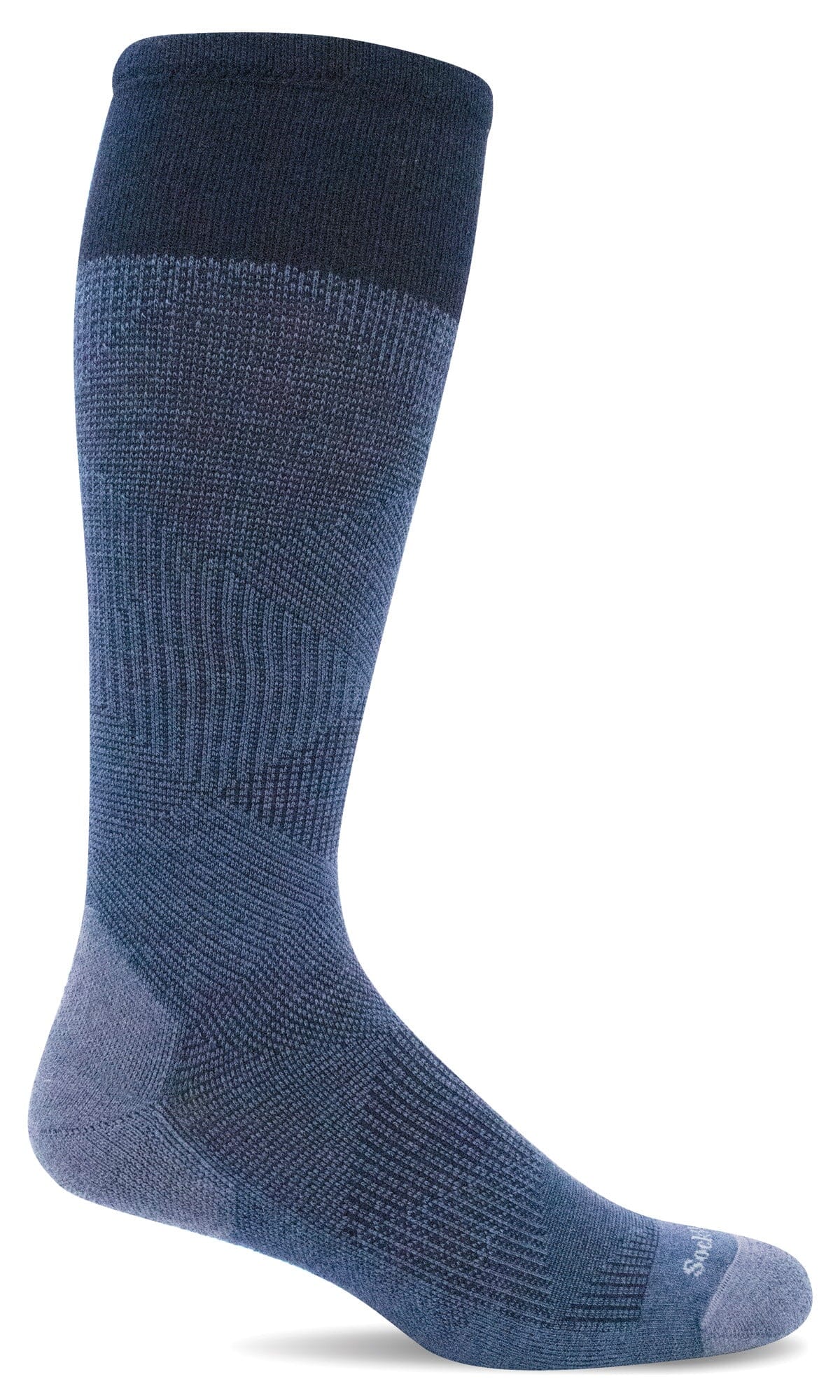 Men's Diamond Dandy | Moderate Graduated Compression Socks Lifestyle Compression Sockwell M/L Denim