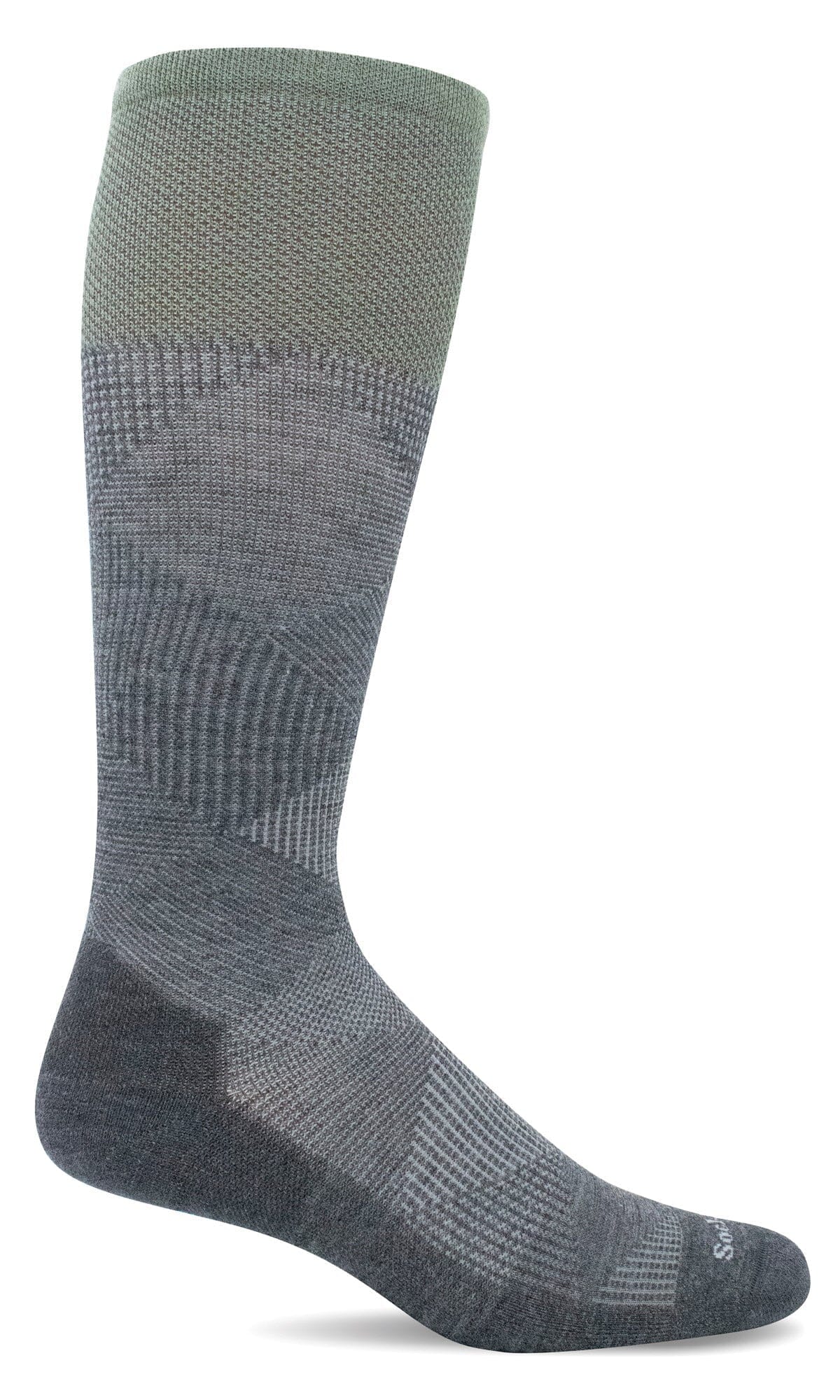Men's Diamond Dandy | Moderate Graduated Compression Socks Lifestyle Compression Sockwell M/L Charcoal