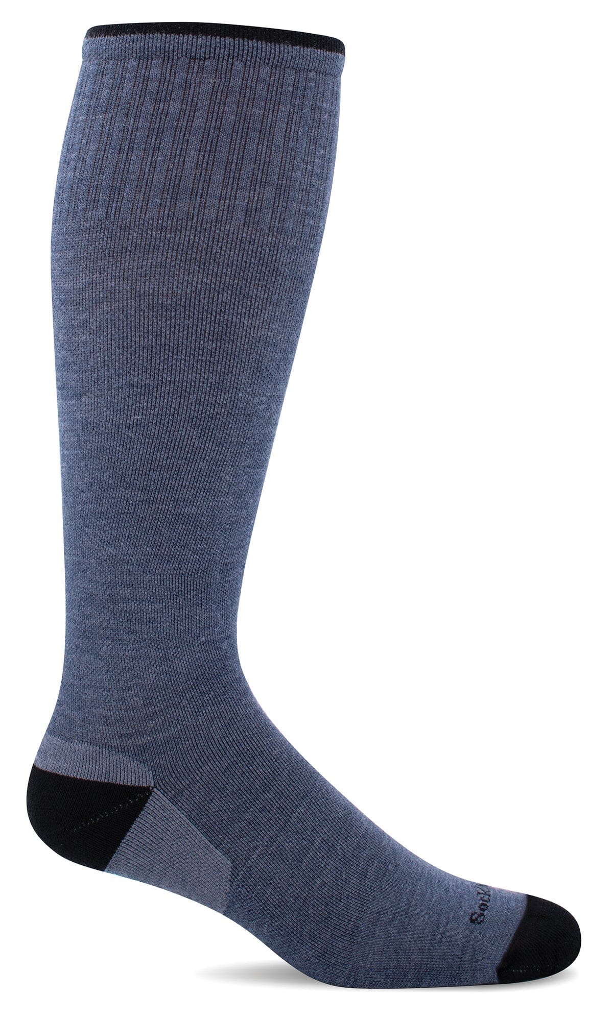Men's Elevation | Firm Graduated Compression Socks Lifestyle Compression Sockwell M/L Denim