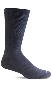 Men's Extra Easy | Relaxed Fit Socks Relaxed Fit/Diabetic Friendly Sockwell M/L Black