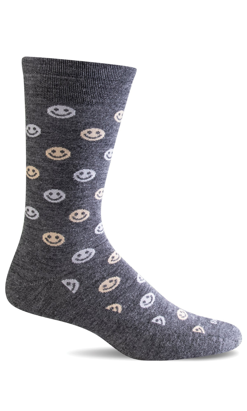 Men's Happy | Essential Comfort Socks - Merino Wool Essential Comfort - Sockwell