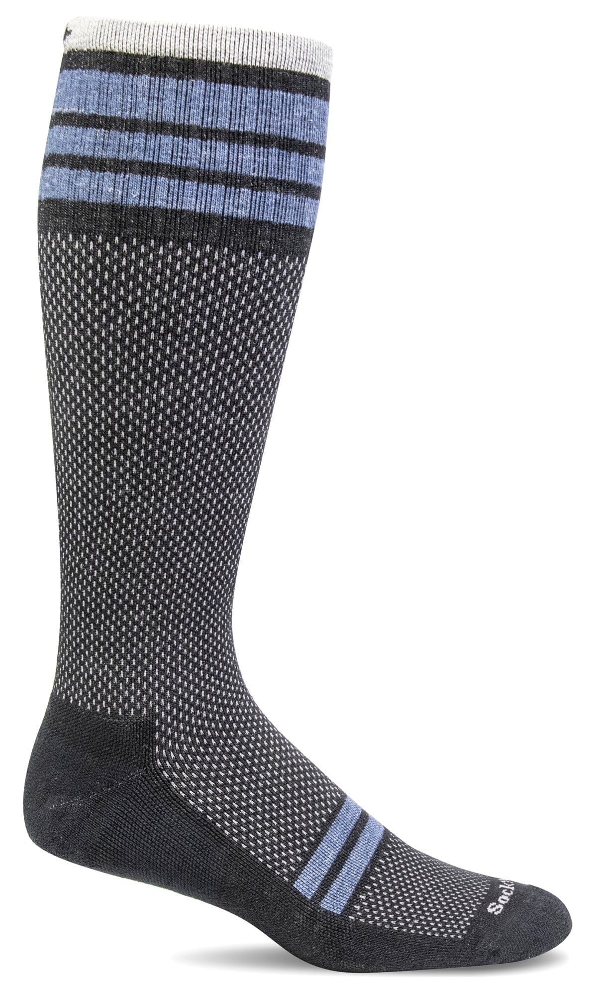 Men's Speedway | Firm Graduated Compression Socks Lifestyle Compression Sockwell M/L Black