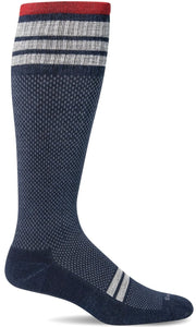 Men's Speedway | Firm Graduated Compression Socks Lifestyle Compression Sockwell M/L Navy