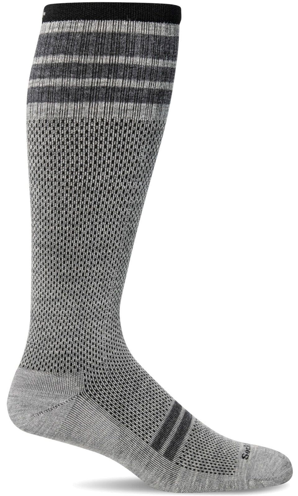Men's Speedway | Firm Graduated Compression Socks Lifestyle Compression Sockwell M/L Grey