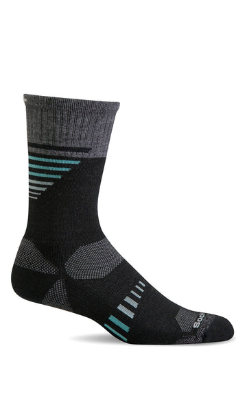 Sockwell Men's Ascend II Crew Moderate Compression Socks (Black,  Medium/Large) : : Clothing, Shoes & Accessories