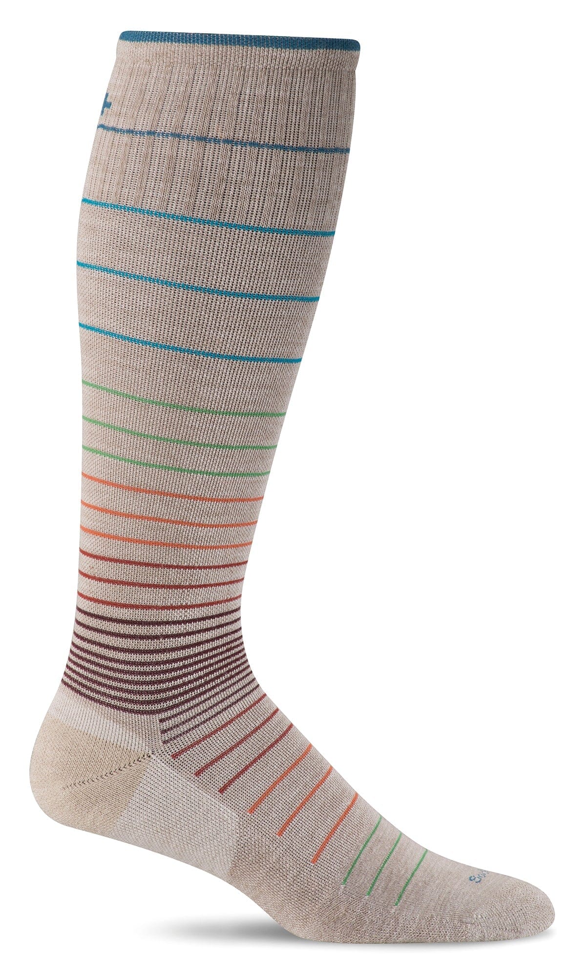 Women's Circulator | Moderate Graduated Compression Socks Lifestyle Compression Sockwell S/M Barley