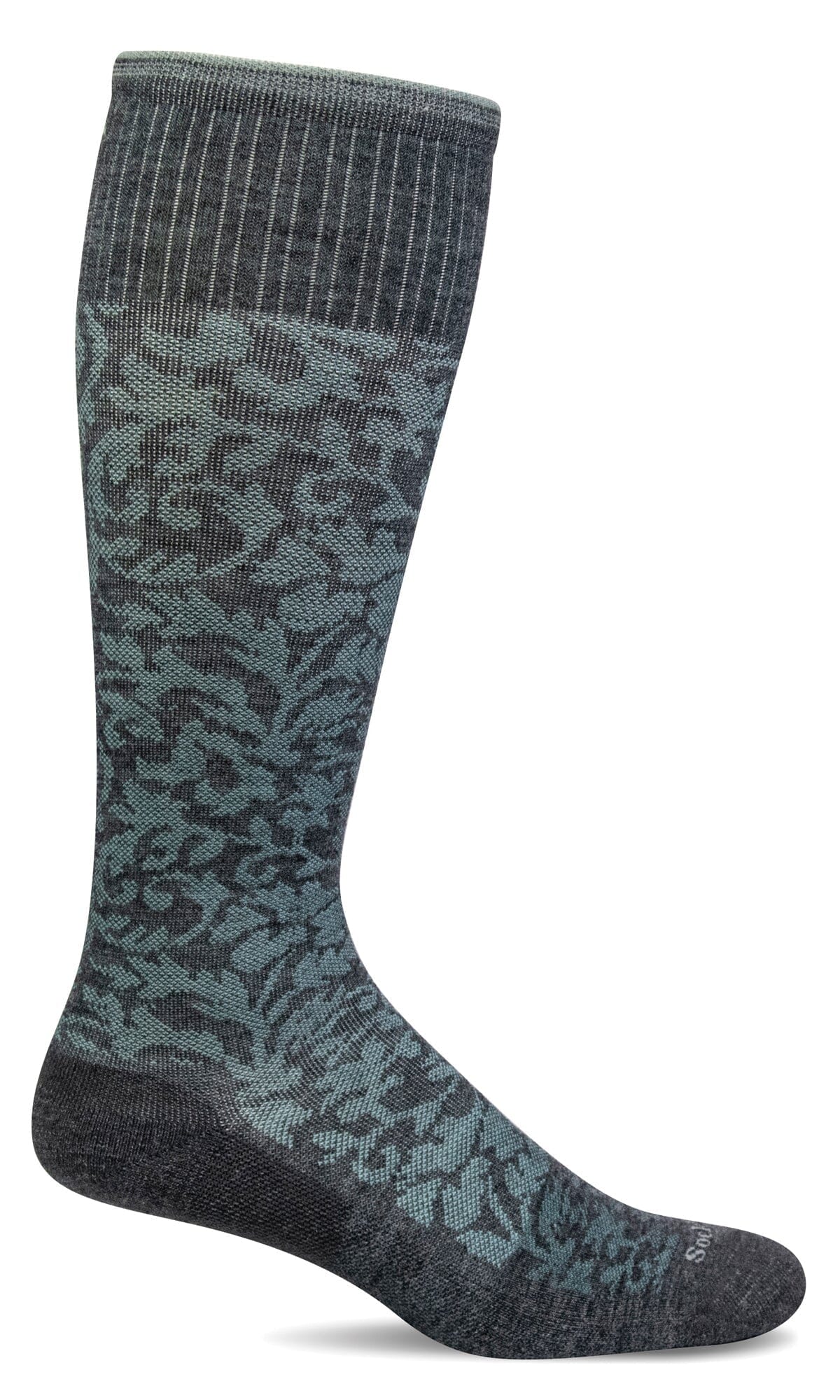 Women's Damask | Moderate Graduated Compression Socks Lifestyle Compression Sockwell