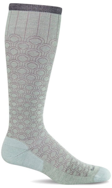 Women's Good Vibes, Moderate Graduated Compression Socks