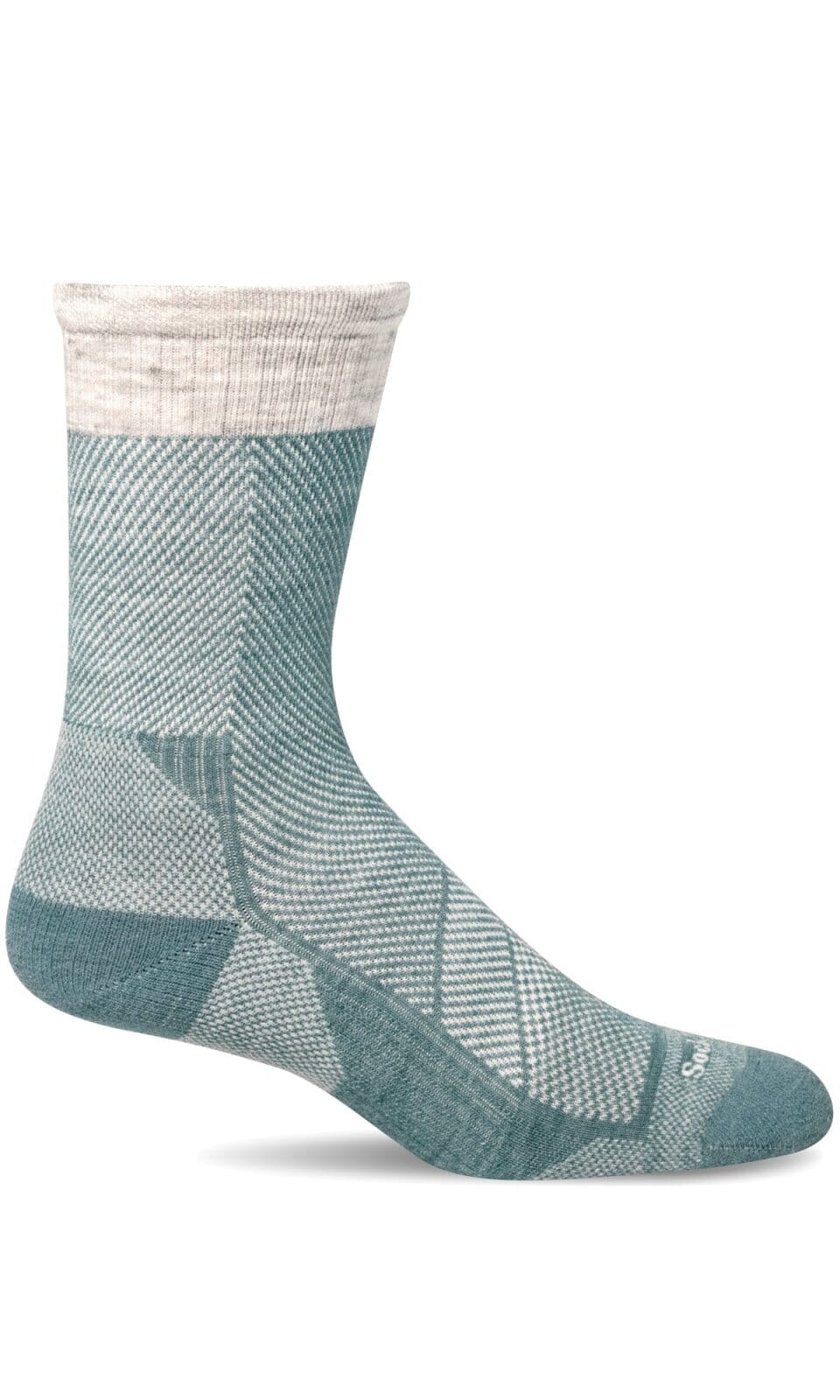 Women's Elevate Crew | Moderate Graduated Compression Socks Sport Compression Sockwell S/M Mineral