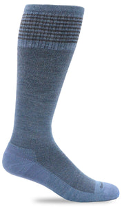 Women's Elevation | Firm Graduated Compression Socks Lifestyle Compression Sockwell S/M Bluestone
