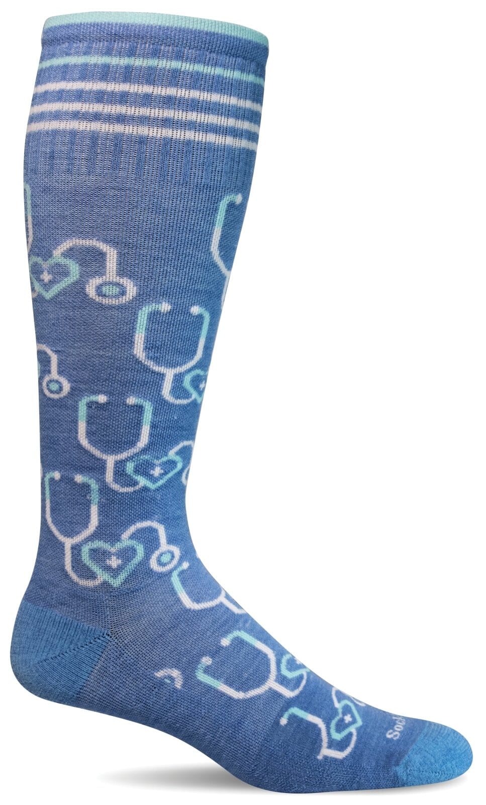 Women's Hero | Firm Graduated Compression Socks Lifestyle Compression Sockwell M/L Cornflower