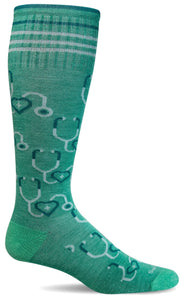 Women's Hero | Firm Graduated Compression Socks Lifestyle Compression Sockwell S/M Spearmint