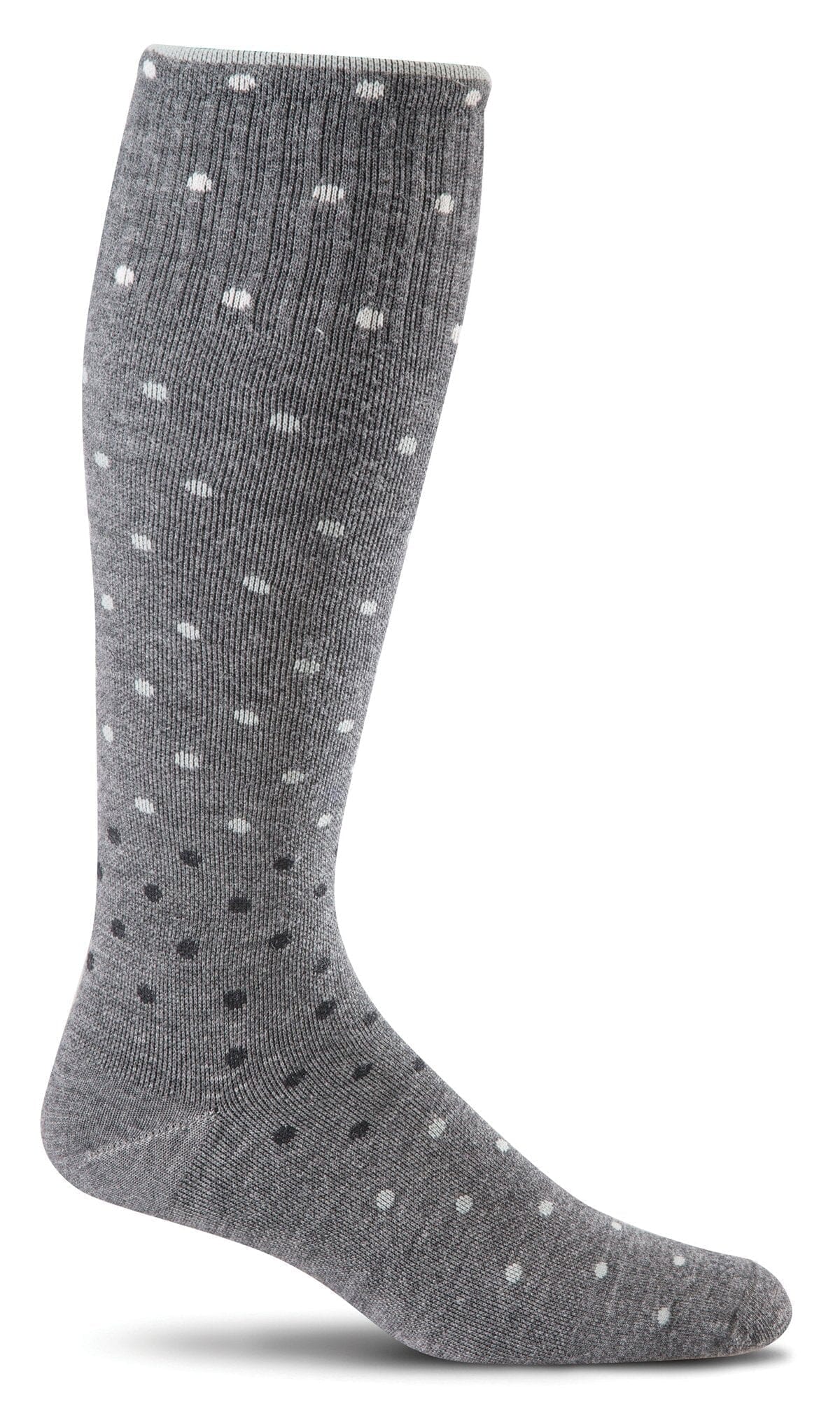 Women's On the Spot | Moderate Graduated Compression Socks Lifestyle Compression Sockwell S/M Charcoal