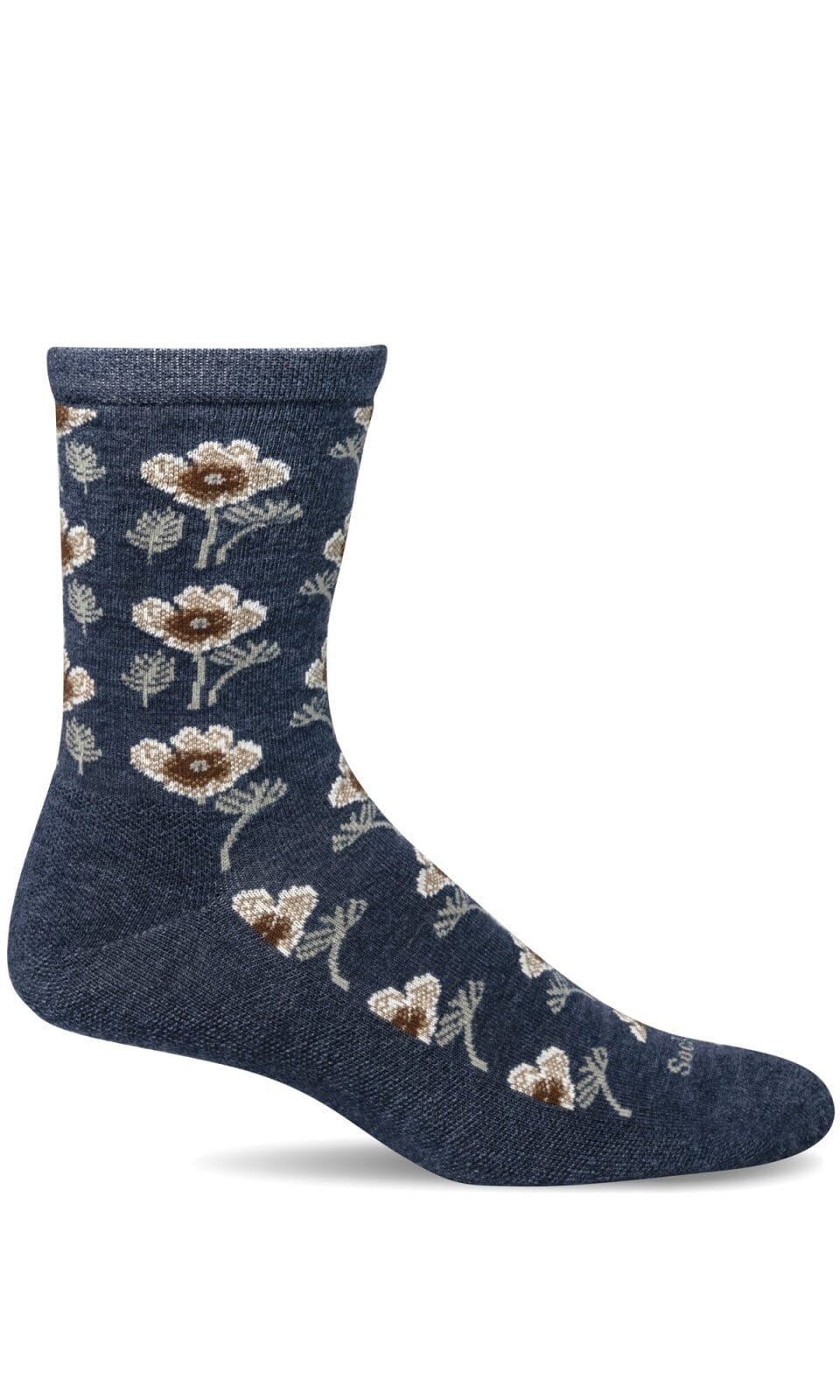 Women's Poppy | Essential Comfort Socks Sockwell S/M Denim