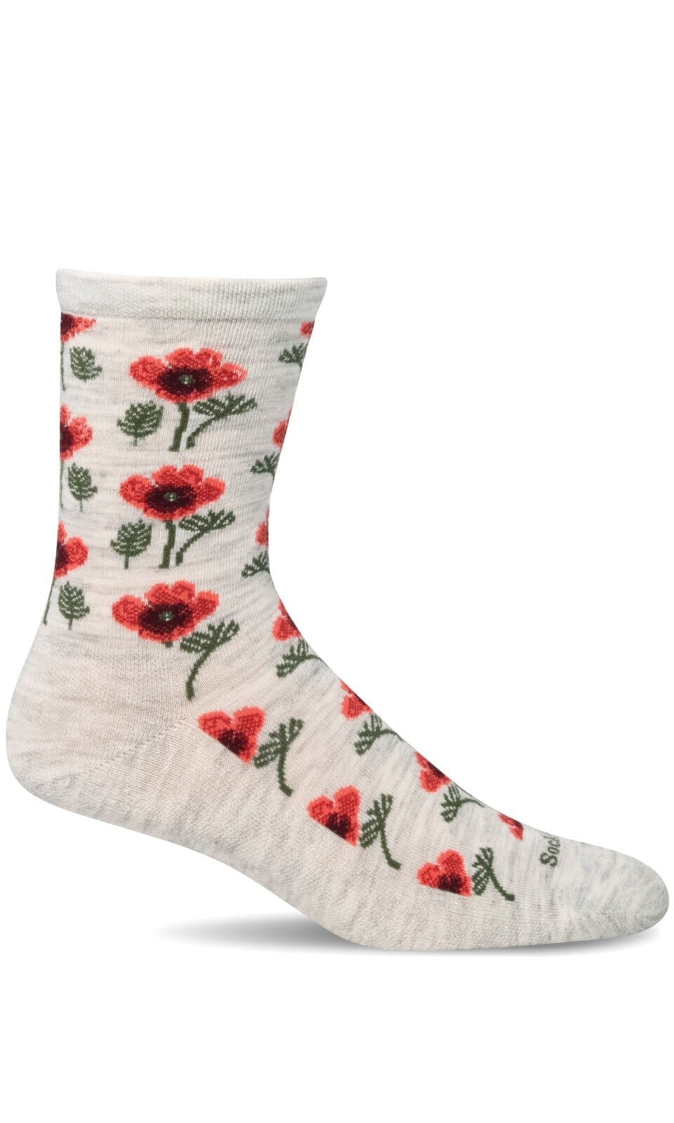 Women's Poppy | Essential Comfort Socks Sockwell S/M Ash