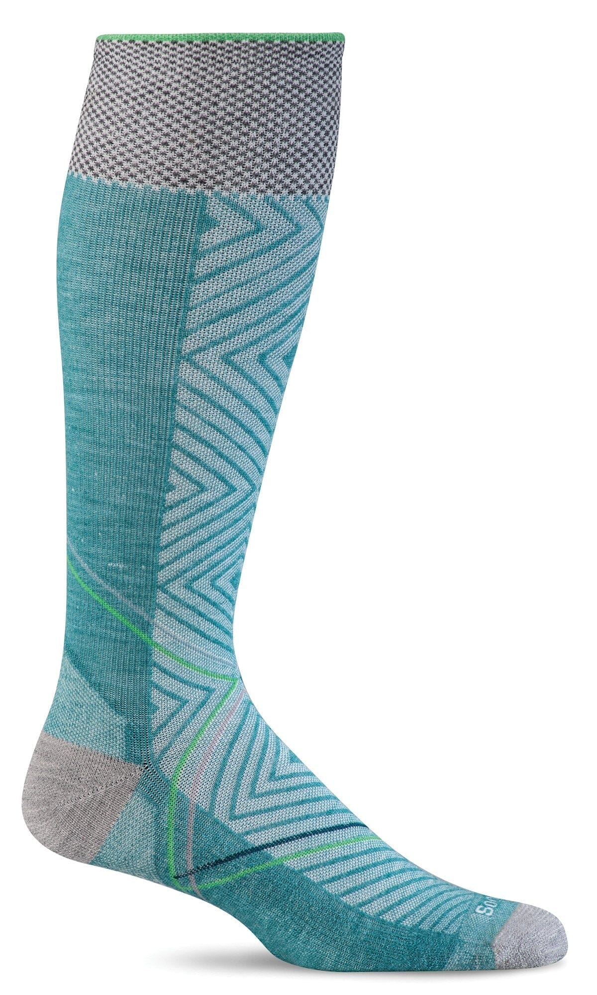 Women's Pulse Knee High | Firm Graduated Compression Socks Sport Compression Sockwell M/L Mineral