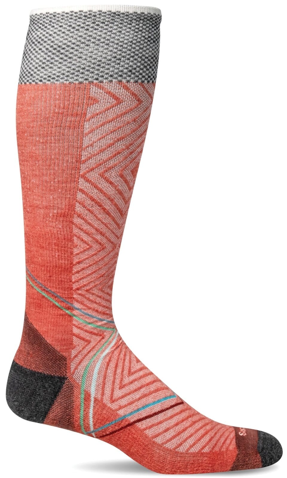 Women's Pulse Knee High | Firm Graduated Compression Socks Sport Compression Sockwell S/M Guava