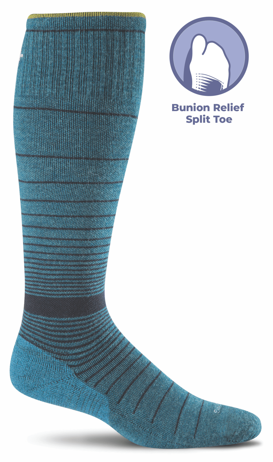 Women's Revolution | Bunion Relief Socks | Moderate Graduated Compression Socks - Merino Wool Bunion Relief - Sockwell