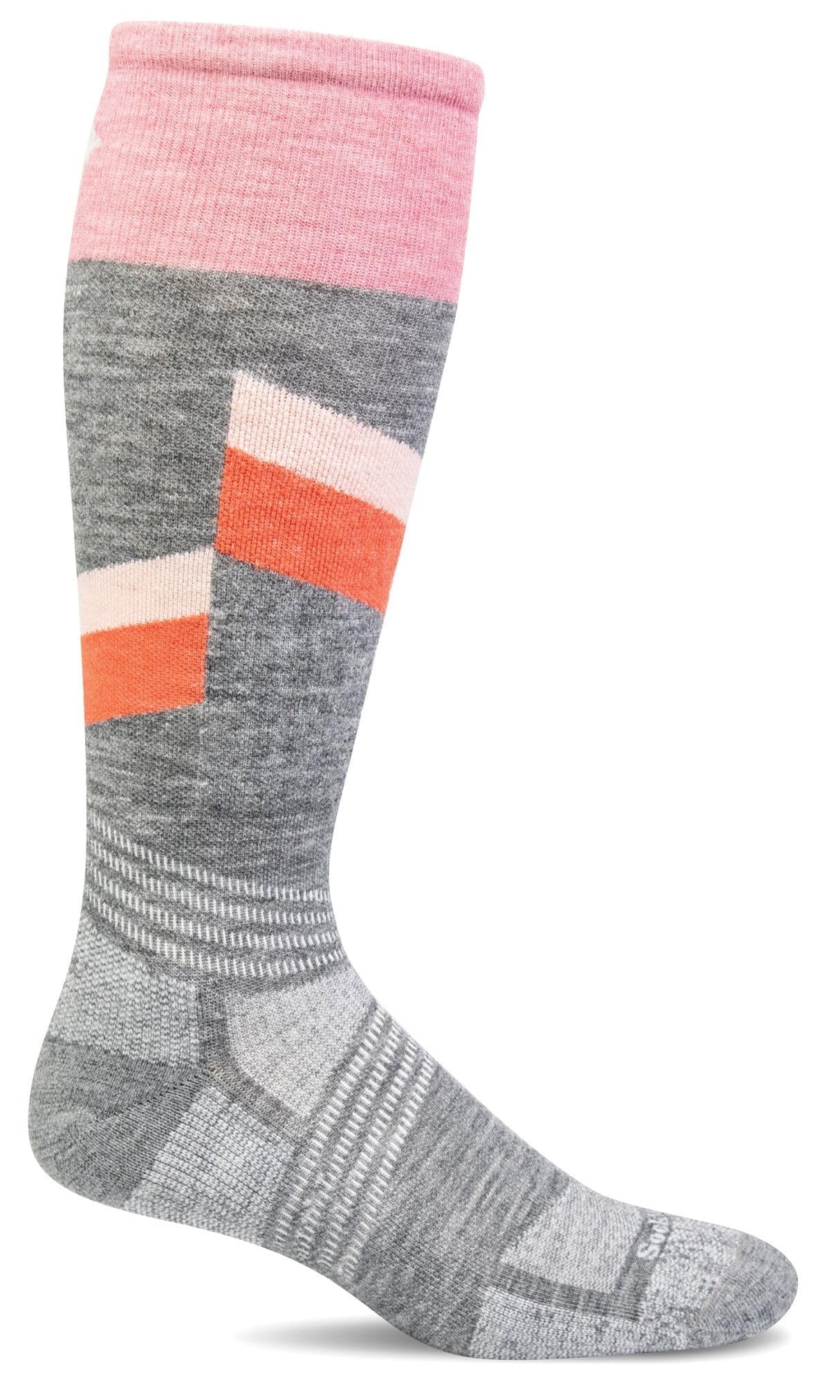 Women's Steep Medium | Moderate Graduated Compression Socks Ski Compression Sockwell S/M Grey
