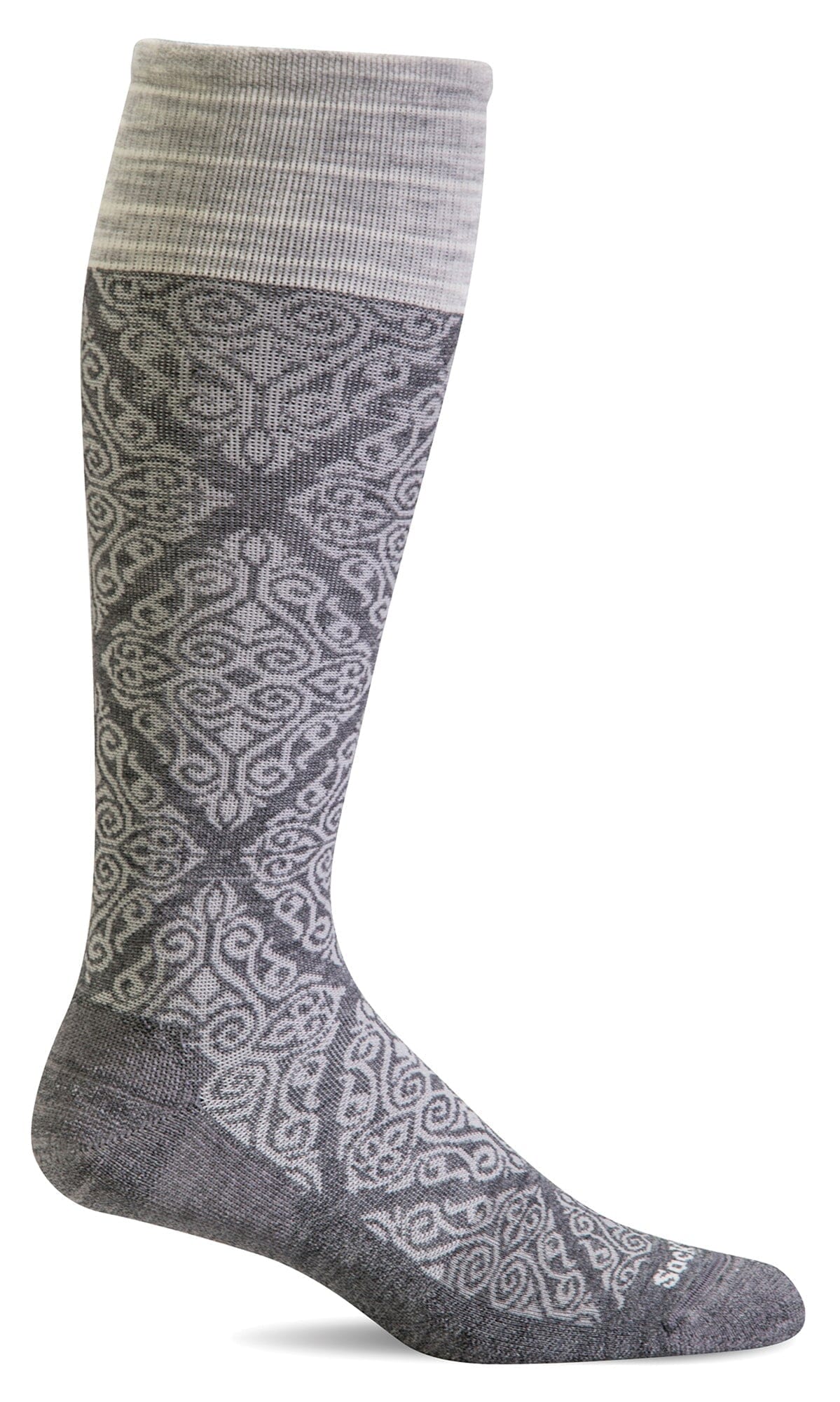 Women's The Raj | Firm Graduated Compression Socks Lifestyle Compression Sockwell S/M Charcoal