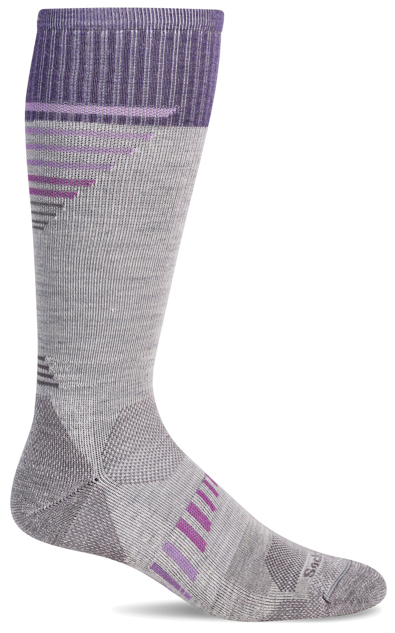 Women's Ascend II Knee High | Moderate Graduated Compression Socks Sport Compression Sockwell S/M Ash 