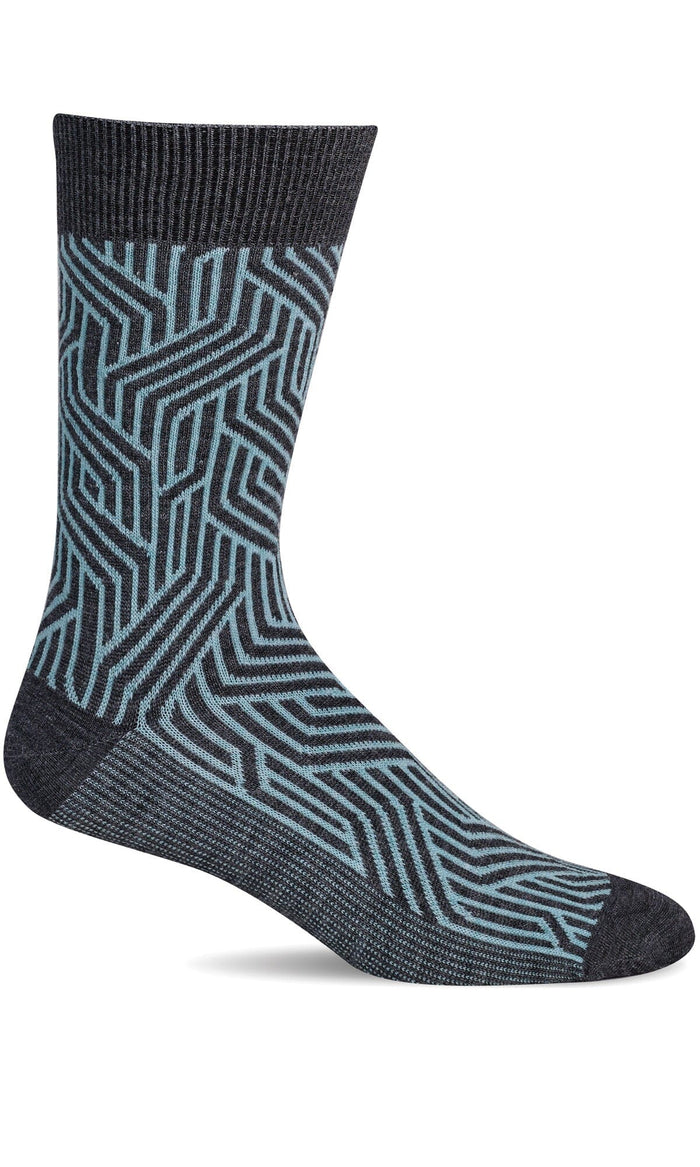 Men's Interlink | Essential Comfort Socks Essential Comfort Sockwell M/L Charcoal 