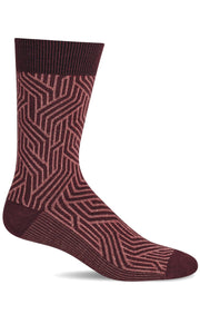 Men's Interlink | Essential Comfort Socks Essential Comfort Sockwell M/L Cranberry 