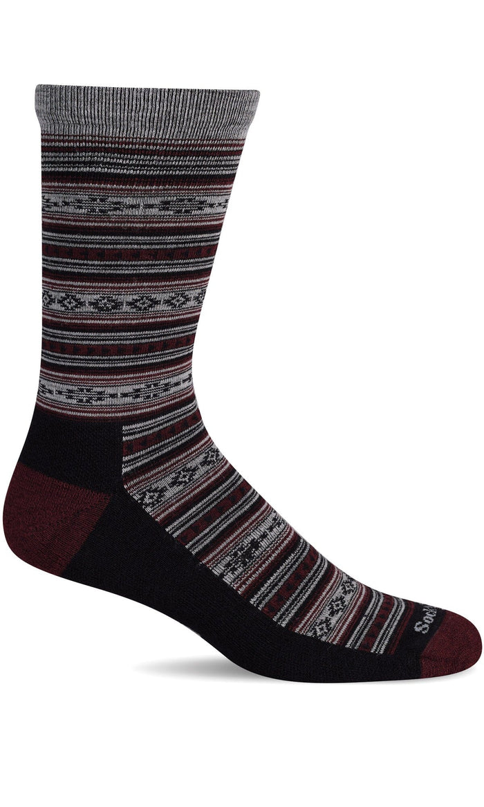 Men's Westward Stripe | Essential Comfort Socks Essential Comfort Sockwell M/L Black 