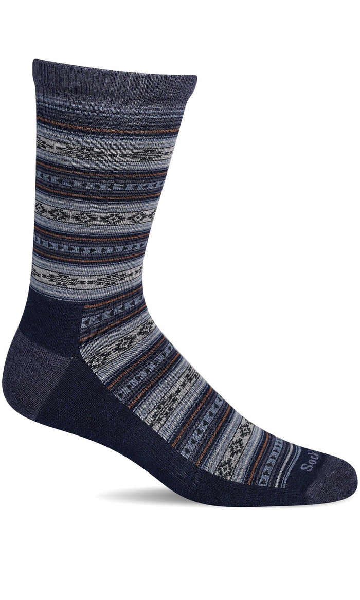 Men's Westward Stripe | Essential Comfort Socks Essential Comfort Sockwell M/L Navy 