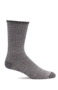 Men's Twisted Tweed | Everyday Socks Essential Comfort Sockwell M/L Charcoal 