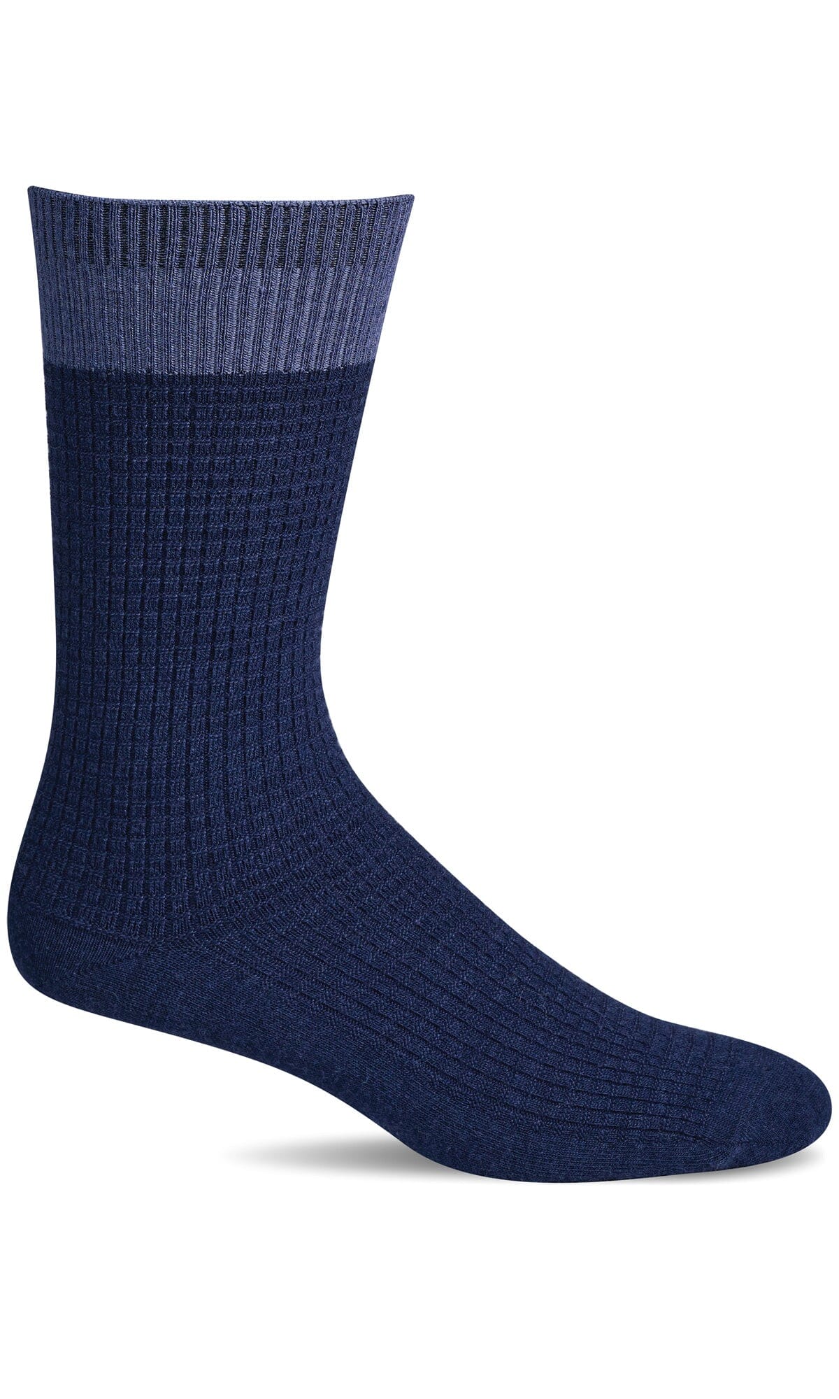 Men's Waffle Stitch | Everyday Socks Everyday Comfort Sockwell M/L Navy 