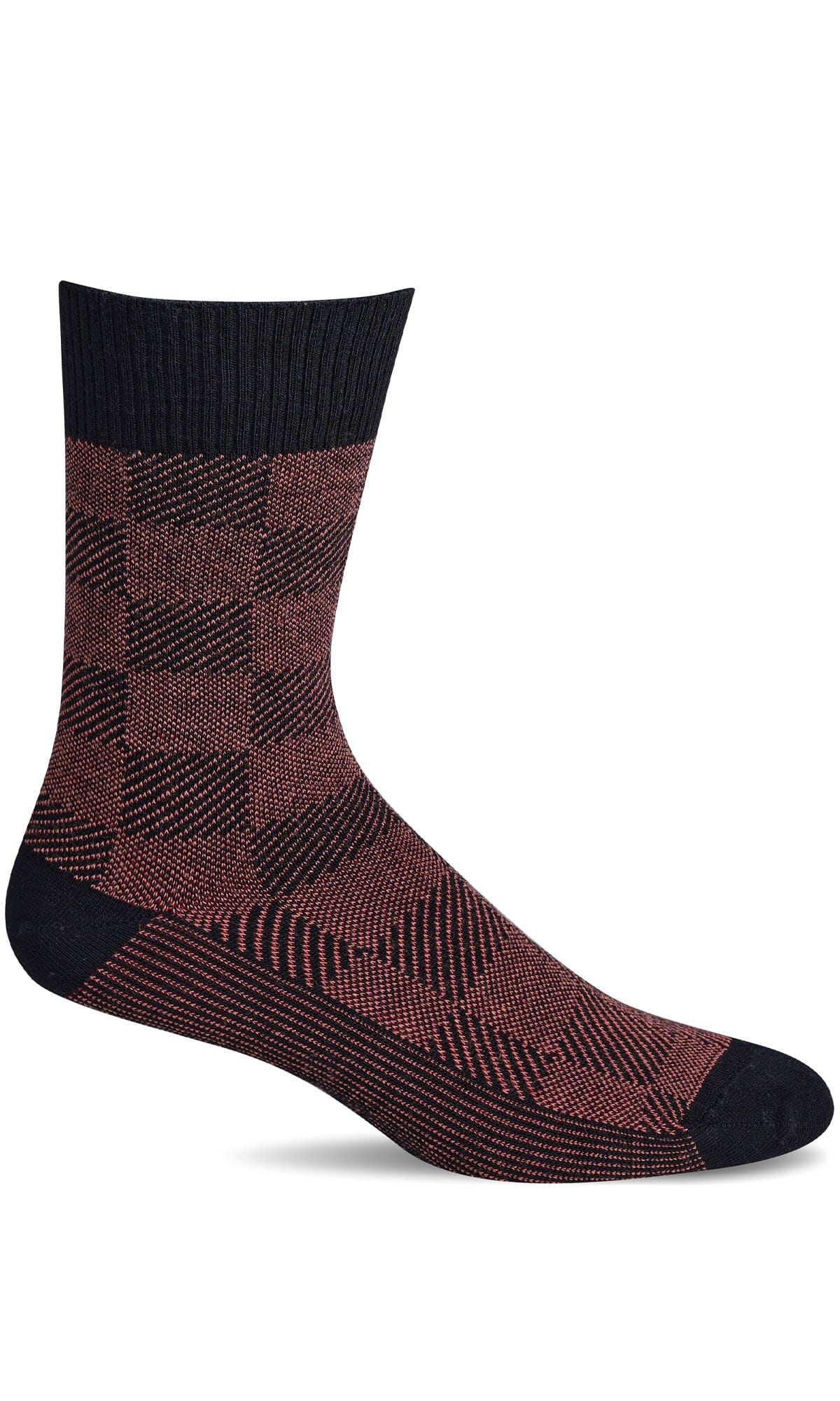 Men's Buff Check | Everyday Socks Everyday Comfort Sockwell M/L Black 