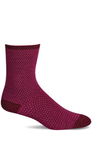 Women's Wabi Sabi | Everyday Socks Essential Comfort Sockwell S/M Cranberry 