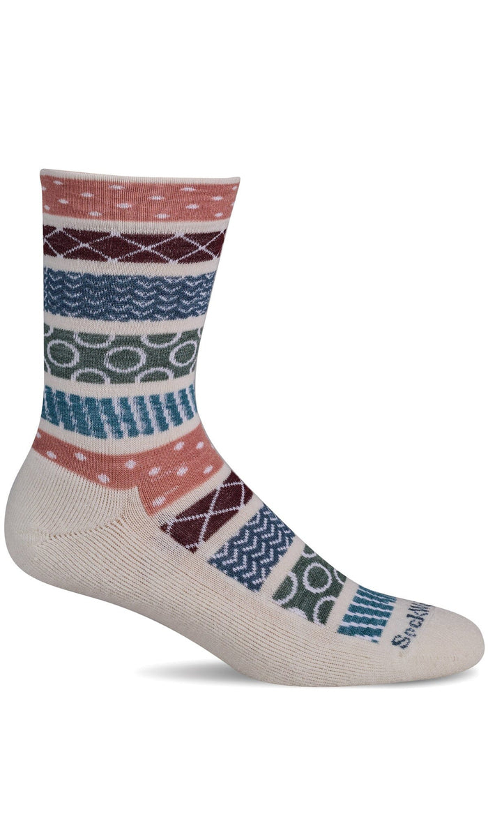 Women's Fairisle Pop | Essential Comfort Socks Essential Comfort Sockwell S/M Natural 