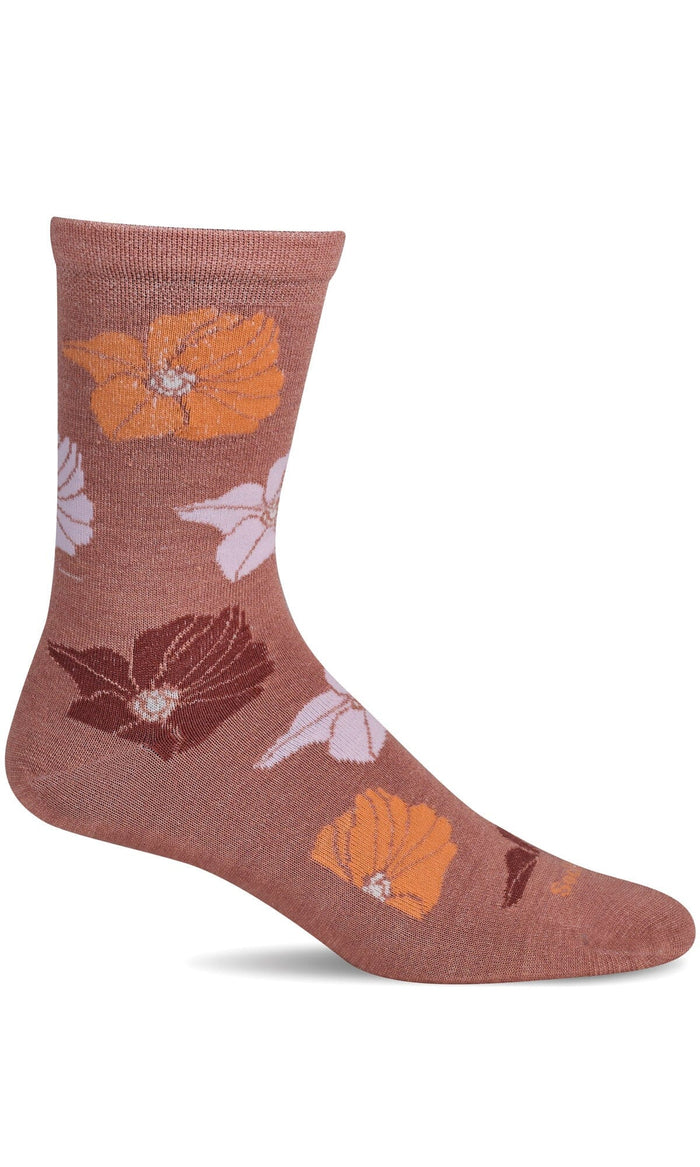 Women's Big Bloom | Essential Comfort Socks Essential Comfort Sockwell S/M Pink Clay 