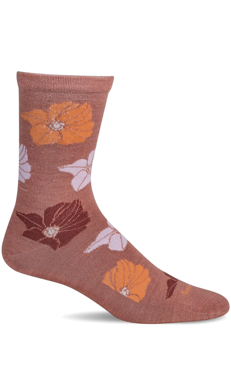 Women's Big Bloom | Essential Comfort Socks Essential Comfort Sockwell S/M Pink Clay 