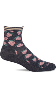 Women's Strawberry | Essential Comfort Socks Essential Comfort Sockwell S/M Denim 