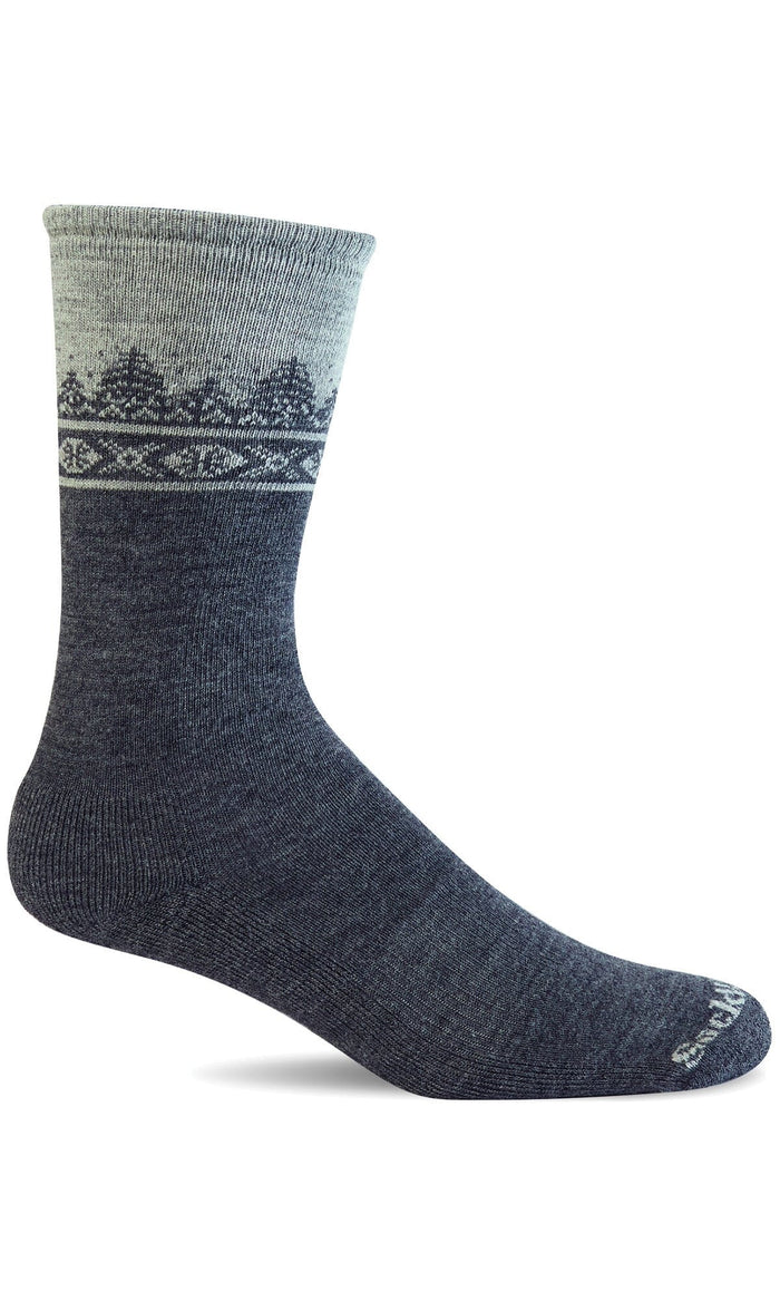 Women's Tree Line | Essential Comfort Socks Essential Comfort Sockwell S/M Charcoal 