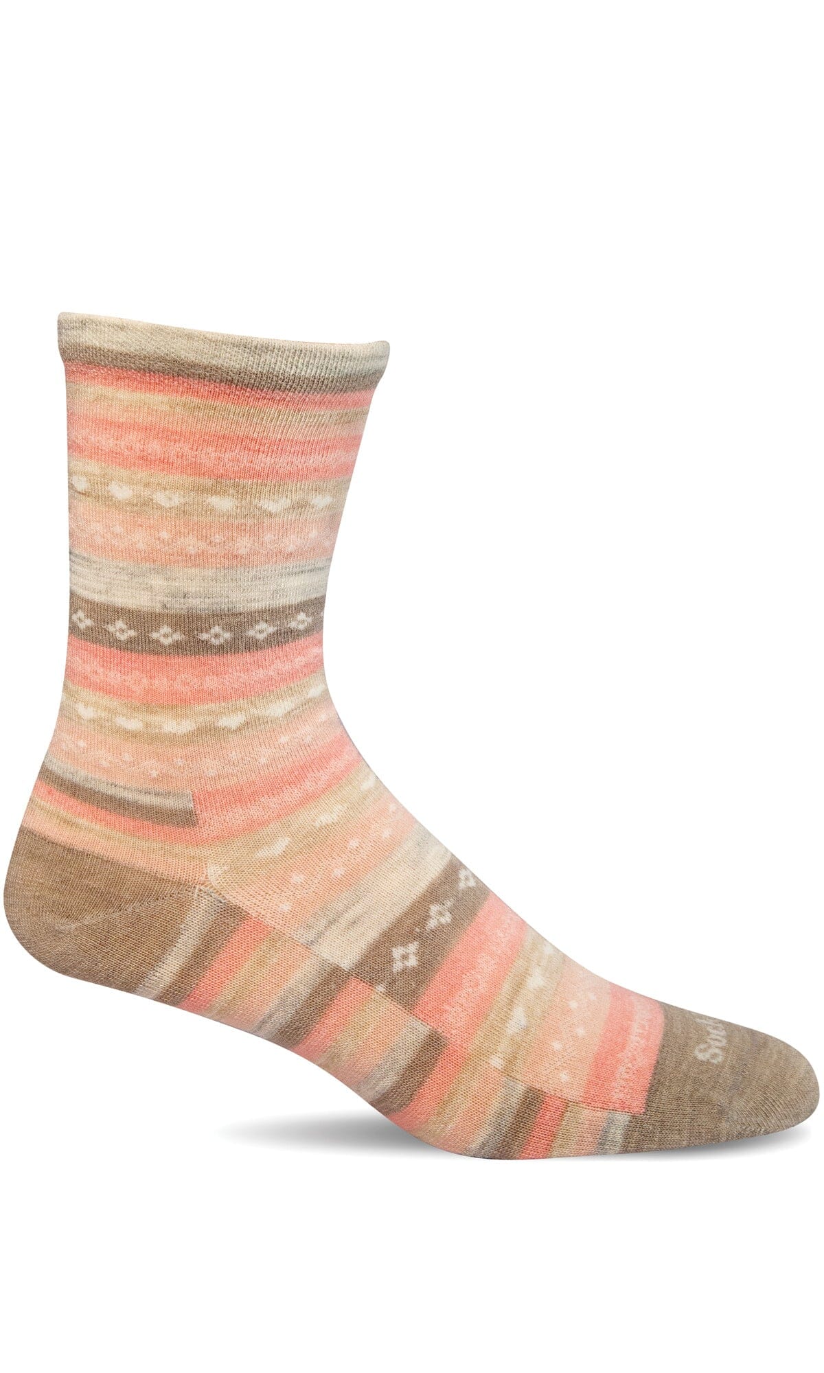 Women's Forever Fairisle | Essential Comfort Socks Essential Comfort Sockwell S/M Putty 