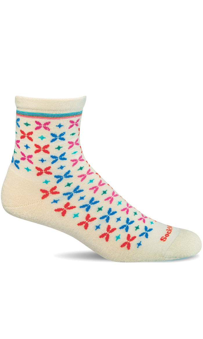 Women's Jumping Jacks | Essential Comfort Socks Essential Comfort Sockwell S/M Natural 