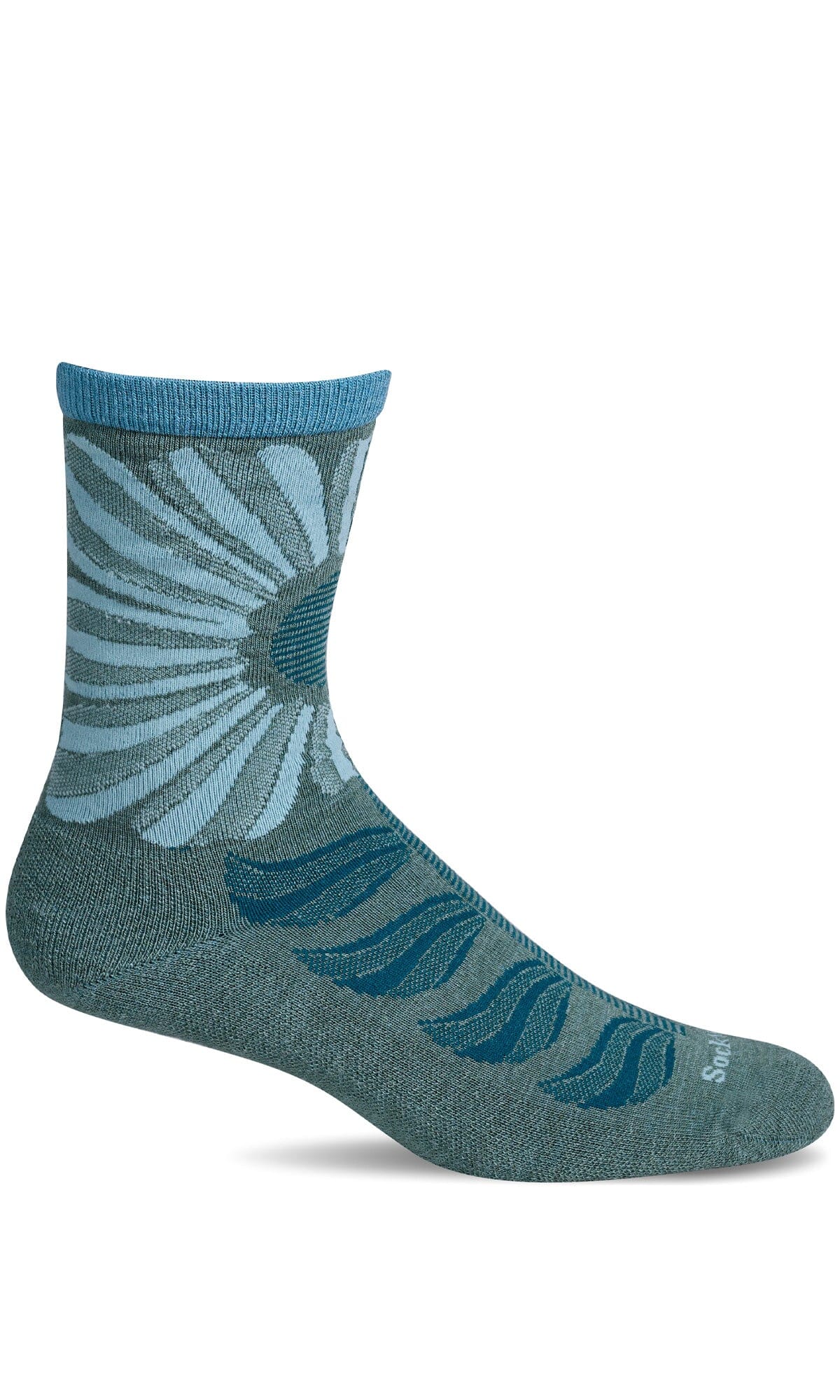 Women's Burst | Everyday Socks Essential Comfort Sockwell S/M Juniper 