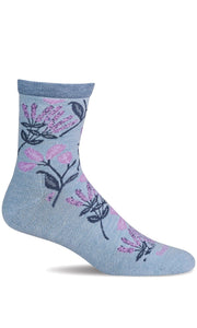 Women's Pointillist | Everyday Socks Essential Comfort Sockwell S/M Chambray 